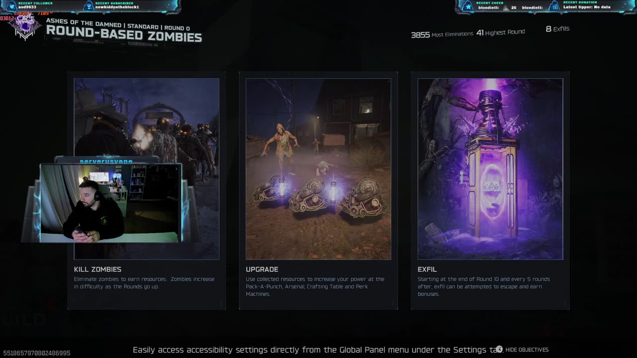 Cod Zombies, high round, camos