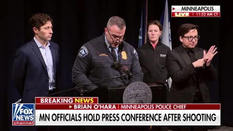 Minneapolis Police Chief is making an armed police resister out to be a hero.