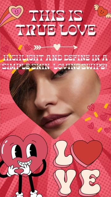 AVON fmg LOVE Glow Balm Duo Illuminating Stick - Heartthrob