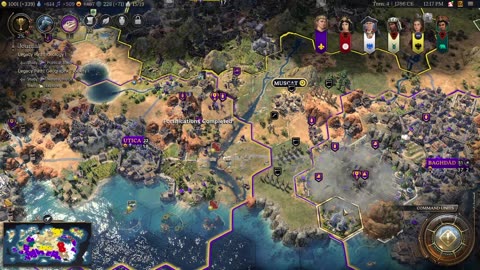 French Empire, Augustus, Pangea, Immortal - Civ 7!