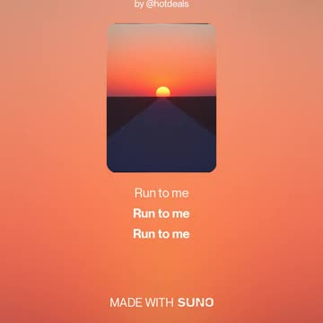 Run to me 🏃_♀️