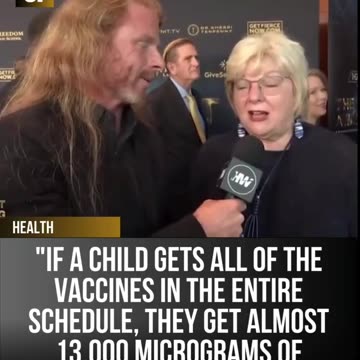 Dr. Sherri Tenpenny – A Child Receives 13,000 MCG of Aluminum, 600 MCG of Mercury & 200 Chemicals