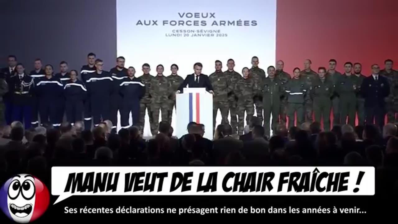 Manu veut créer la JEUNESSE MACRONIENNE, prête à se SACRIFIER...