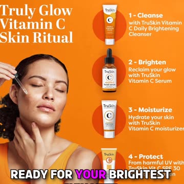 🌞 Brighter, Younger-Looking Skin Starts Here — Meet TruSkin Vitamin C Serum!