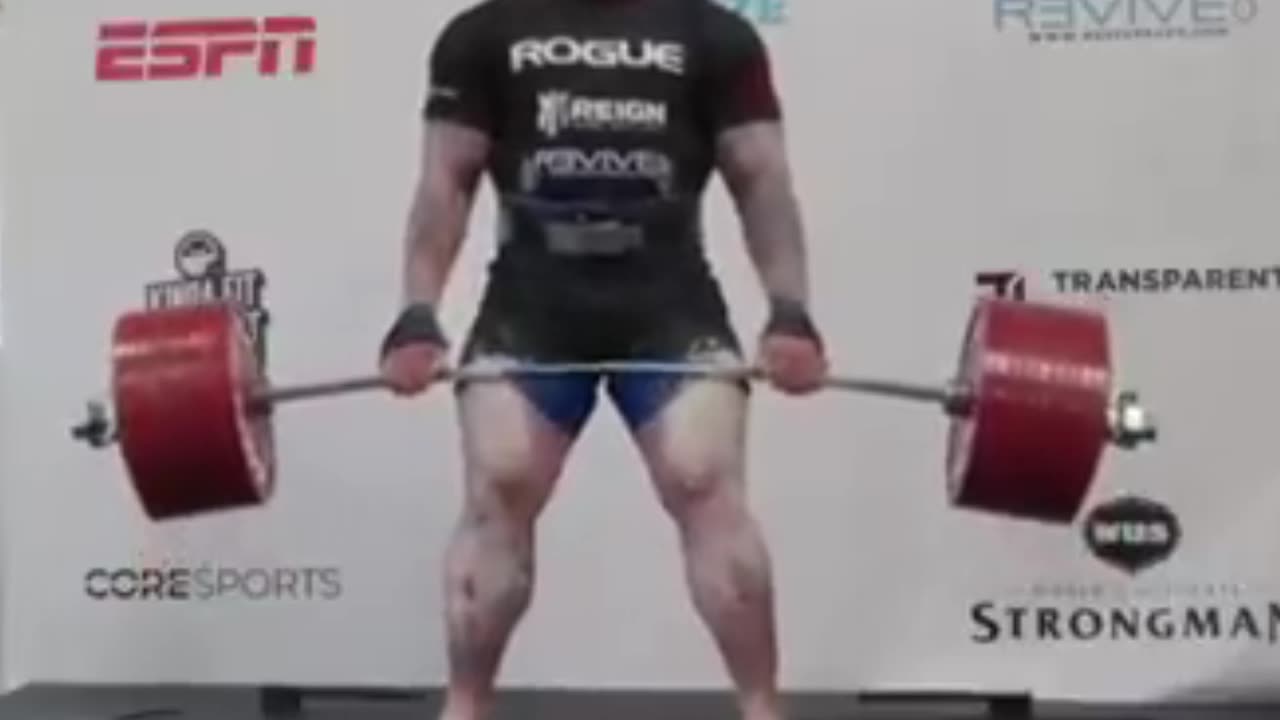 Hafthor Bjornsson’s 501kg Deadlift