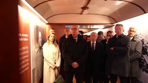 Valditara - Il mio intervento in occasione della tappa del “Treno del Ricordo” a Napoli (18.02.25)