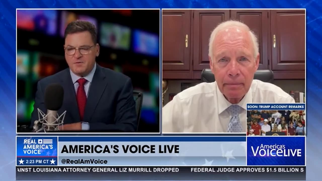 Senator Ron Johnson on The Steve Gruber Show 7.22.26