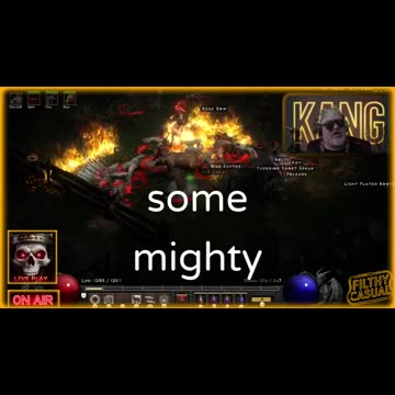Diablo 2 Resurrected Commentary with Frenzzz - Flaming Boulder of POOO