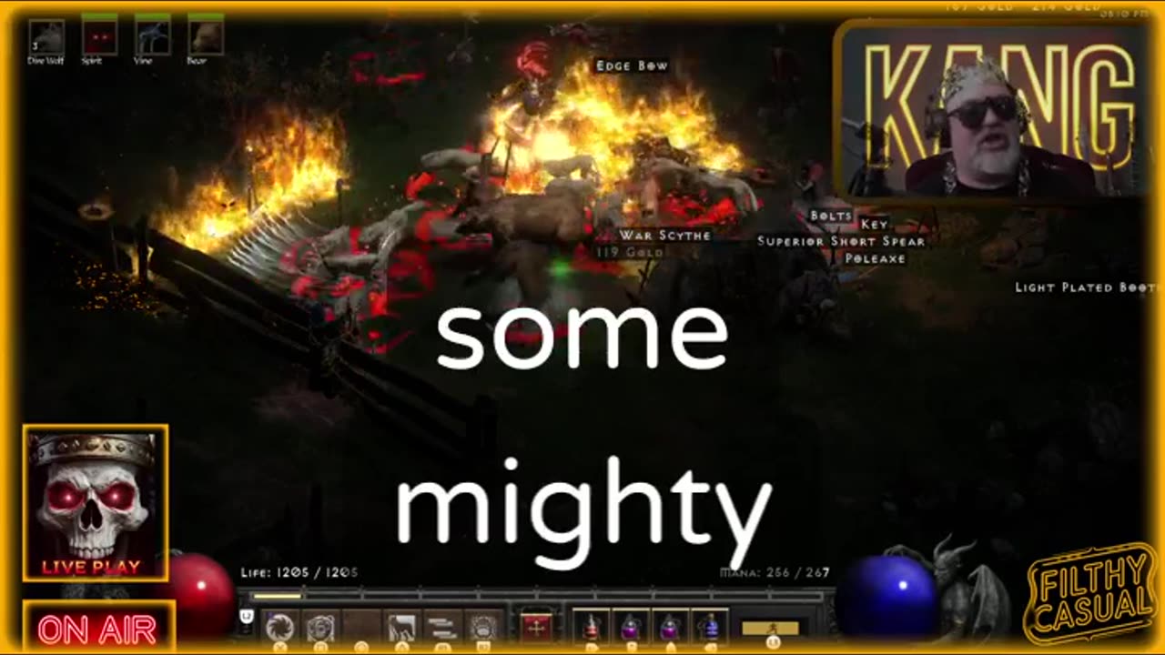 Diablo 2 Resurrected Commentary with Frenzzz - Flaming Boulder of POOO