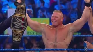 (2008.10.03) Brock Lesnar vs Kofi Kingston - WWE Championship - WWE