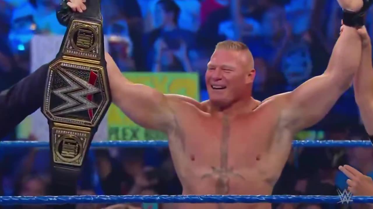 (2019.10.04) Brock Lesnar vs Kofi Kingston - WWE Championship - WWE