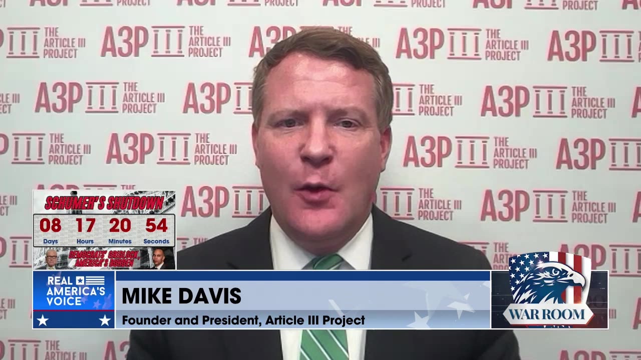 Mike Davis: "James Comey And Big Tish James Are Just The Appetizers"