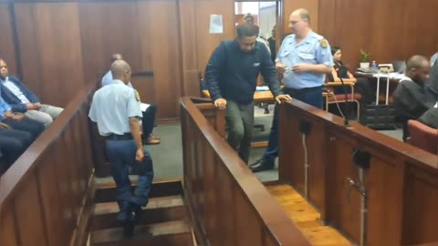 Mfanafuthi Kunene, appeared before the Durban Magistrate Court limping