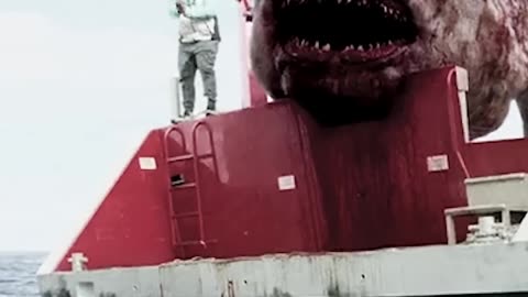 They thought they had caught a megalodon😳