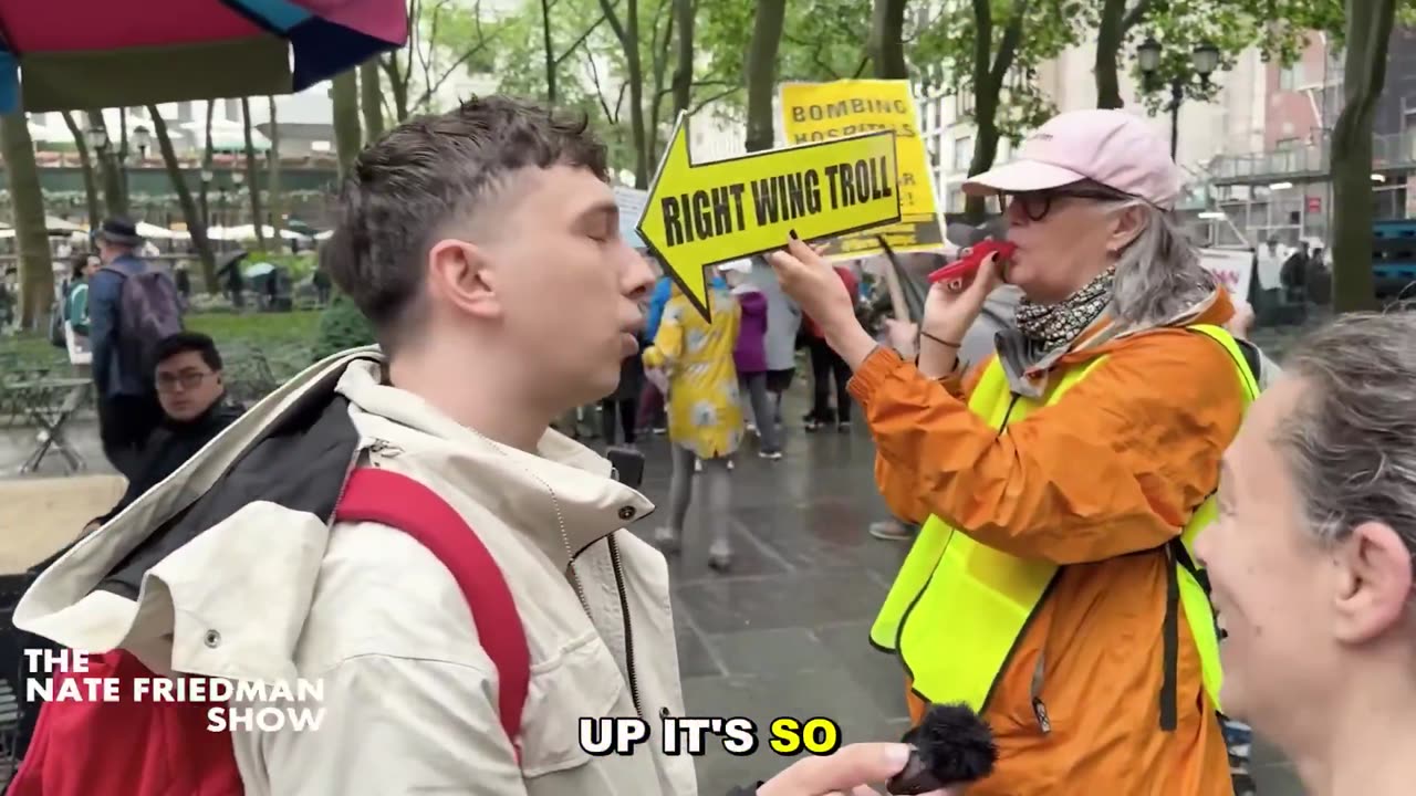 Soros funded protest