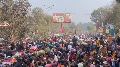 Mahakumbh Fire crowds