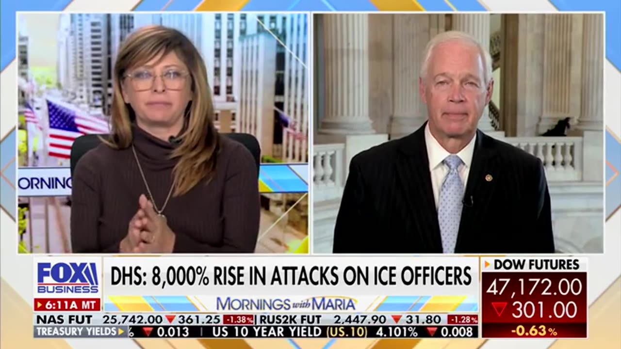 Senator Ron Johnson on Mornings with Maria 11.4.25