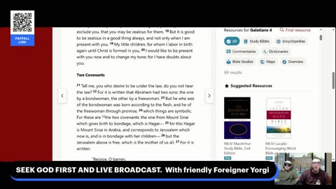 Seek God First and Live