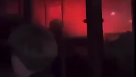 Horrific video of fire in Switzerland last night, killing 40 people injuring over 100