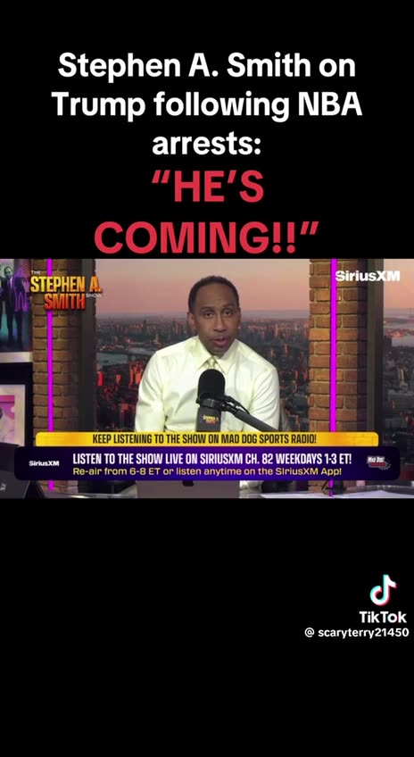 Stephen A Smith (sports announcer) has warned everyone
