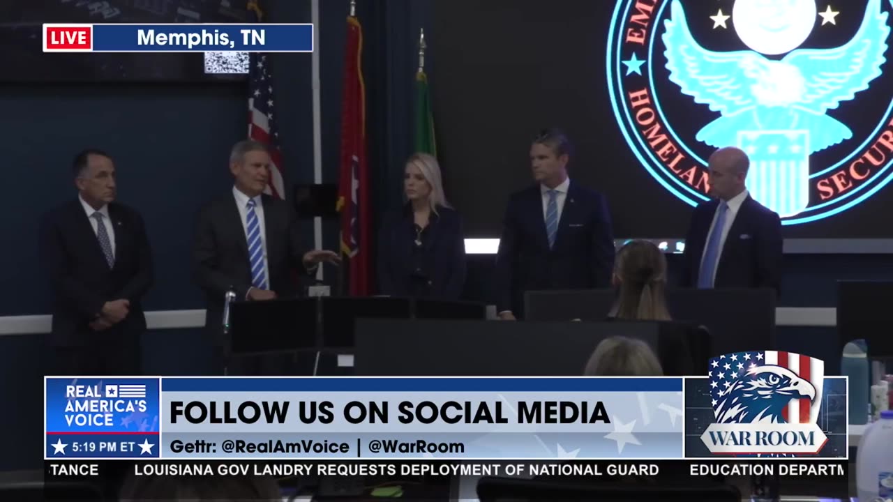 GOV. BILL LEE IN MEMPHIS