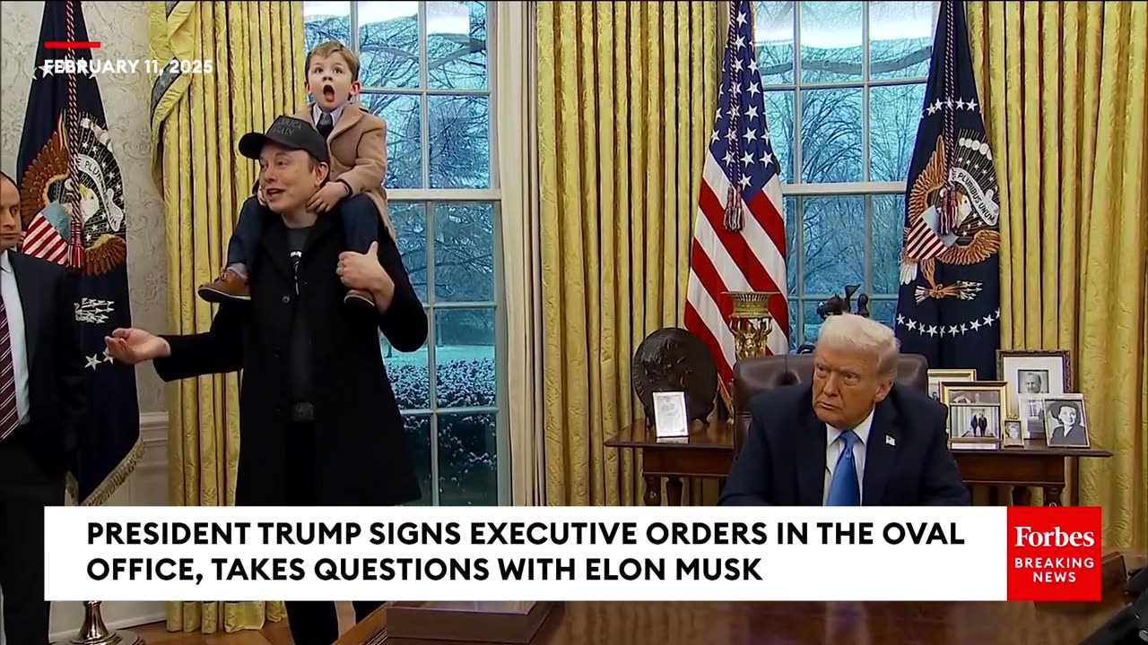 NEW: Trump and Musk from the White House