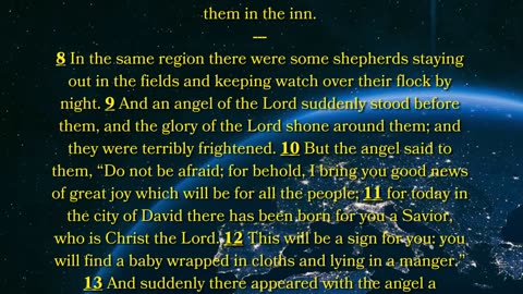 Christian Meme Video: Christmas Video about Luke 2:1-20, Version 4 (12/25/2025)