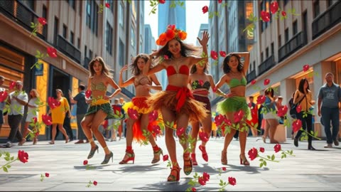 Dança feliz