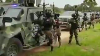 YOUR TAX MONEY AT WORK: THIS LOOKS LIKE A VIDEO OF THE MEXICAN POLICE OR MILITARY, BUT IT'S VIDEO OF THE DRUG CARTELS.