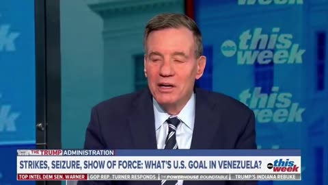 Mark Warner: Trump Admin Is Taking Out Drug Smugglers