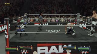 WWE 2k25 12 Universe Two on Two Tag Team