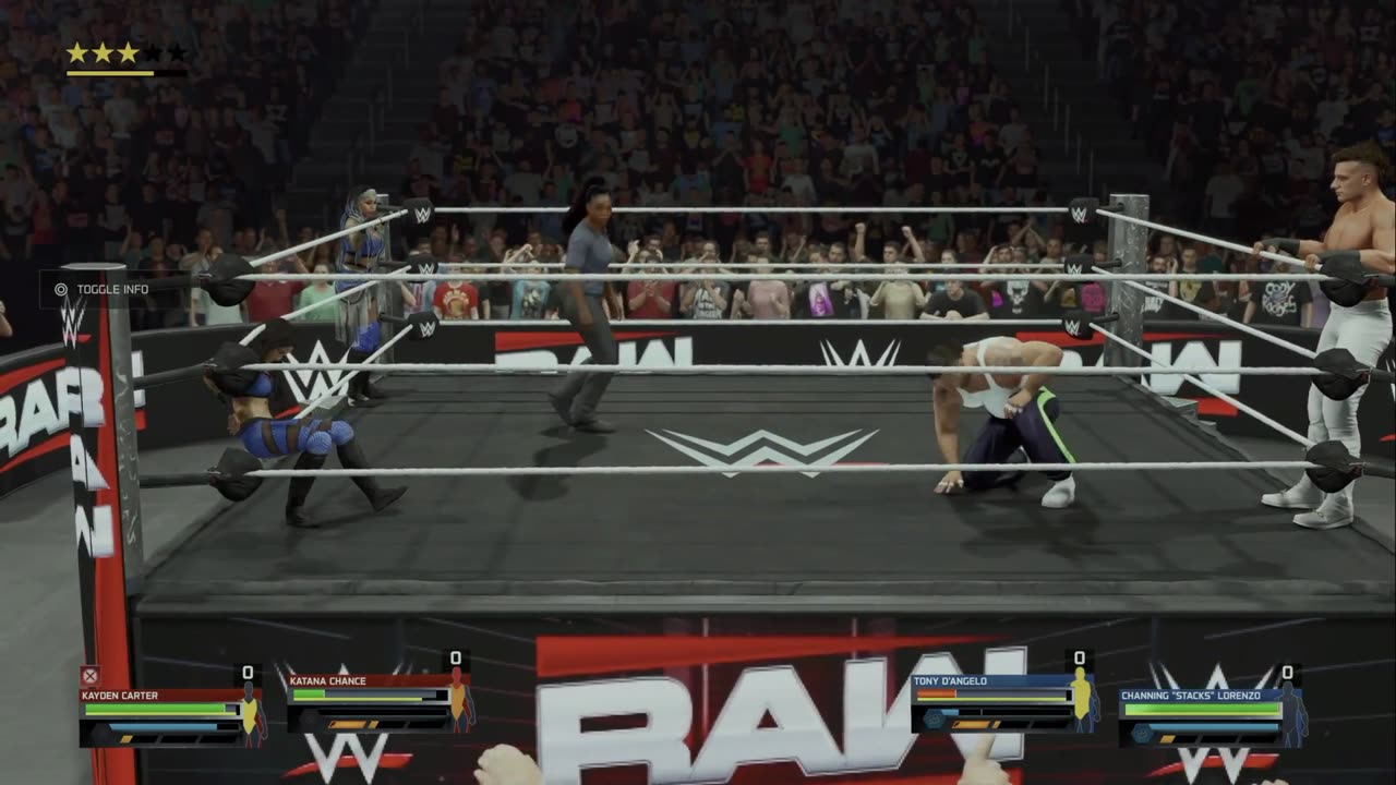 WWE 2k25 12 Universe Two on Two Tag Team