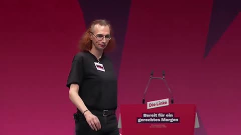 This is a politician from the left wing ‘Die Linke’ socialist party in Germany…