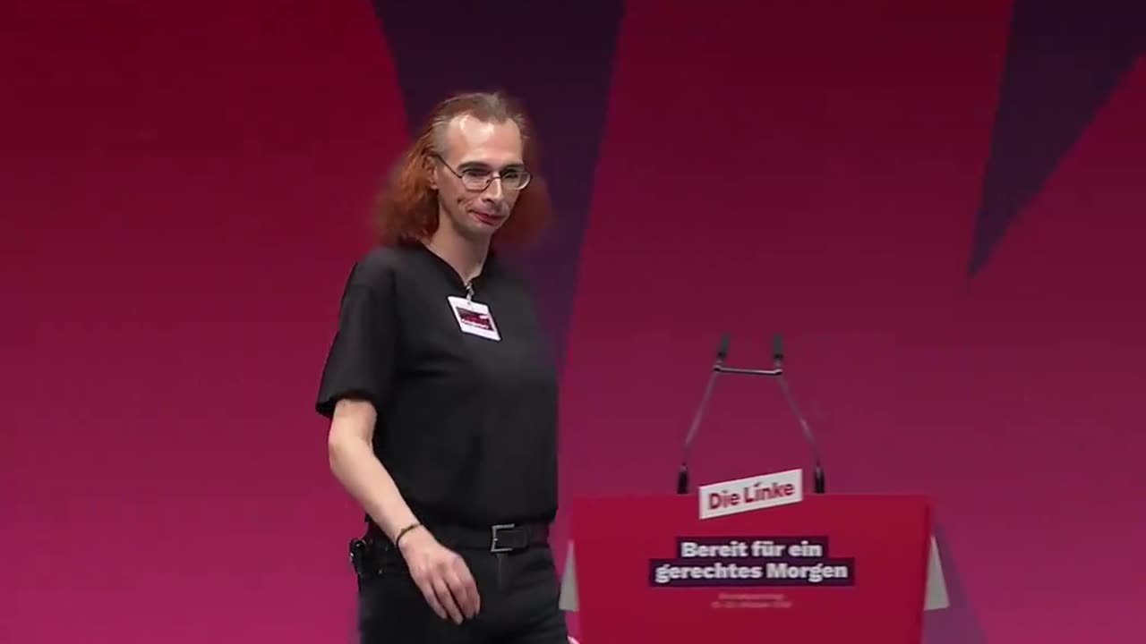 This is a politician from the left wing ‘Die Linke’ socialist party in Germany…