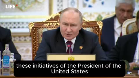 President Putin on his support of President Trump’s Gaza Peace Plan