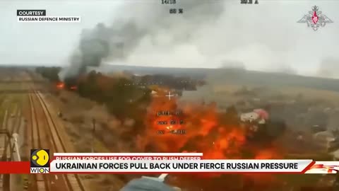 Russian Forces Ride Into Pokvorsk