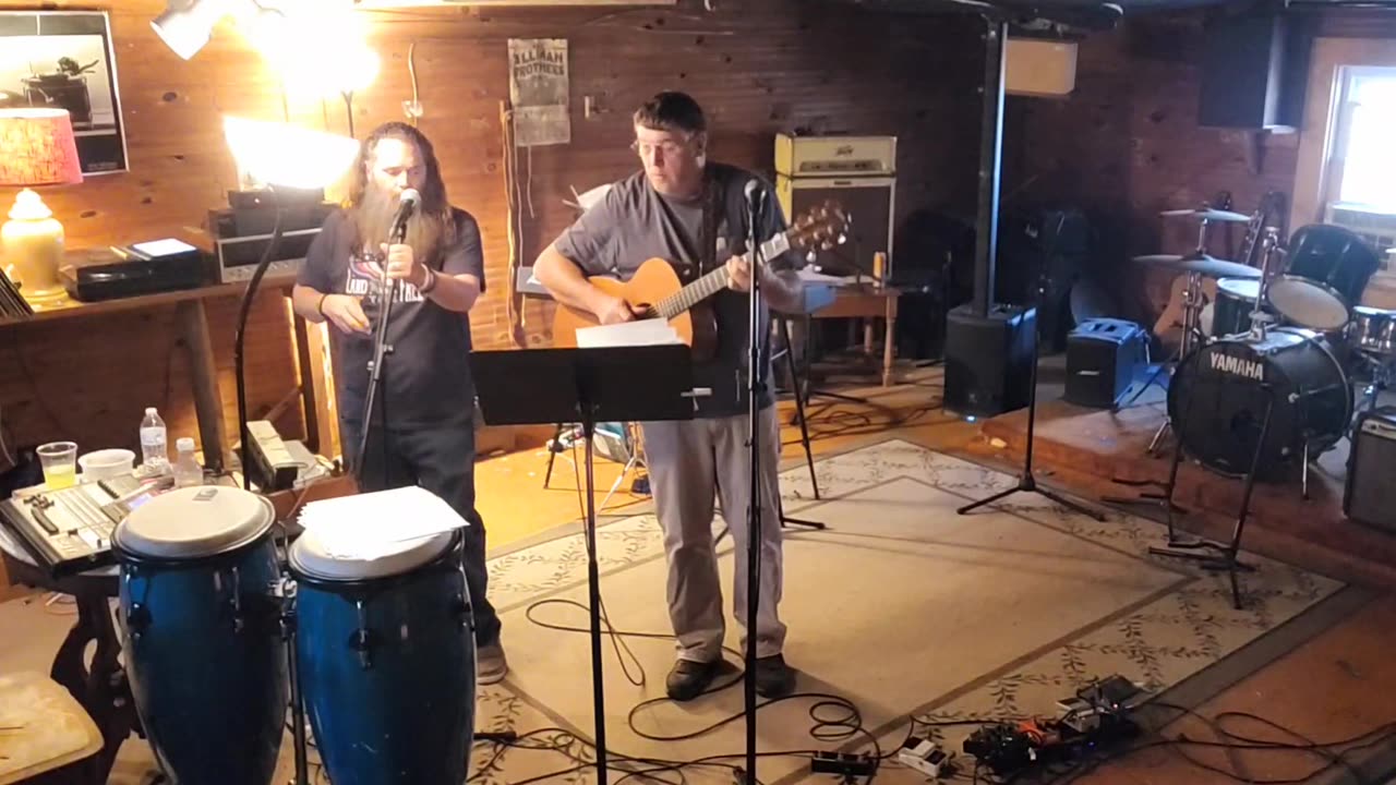 Getting A Little Practice In at The Barn with Ray & Steve 1/29/2025