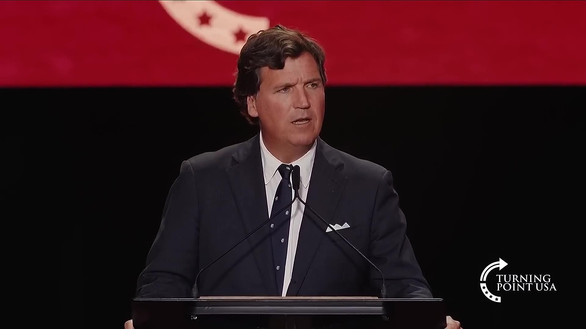 Tucker Carlsons Full Speech at Charlie Kirks Memorial Service