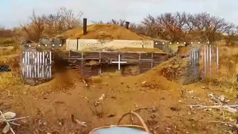🏰🛸 Ukraine Russia War | FPV Drone Attacks on Fortified Concrete Bunker | RCF