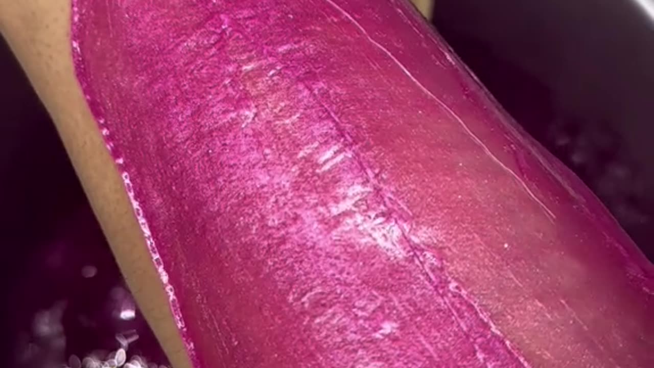 Arm Waxing with Sexy Smooth Tickled Pink Hard Wax by @barewithgwen