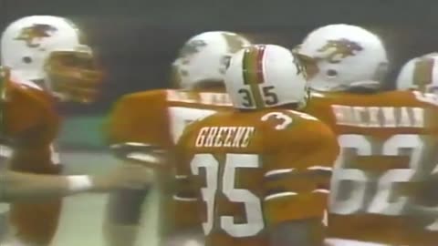 CFL 1983 CALGARY STAMPEDERS AT BC-LIONS