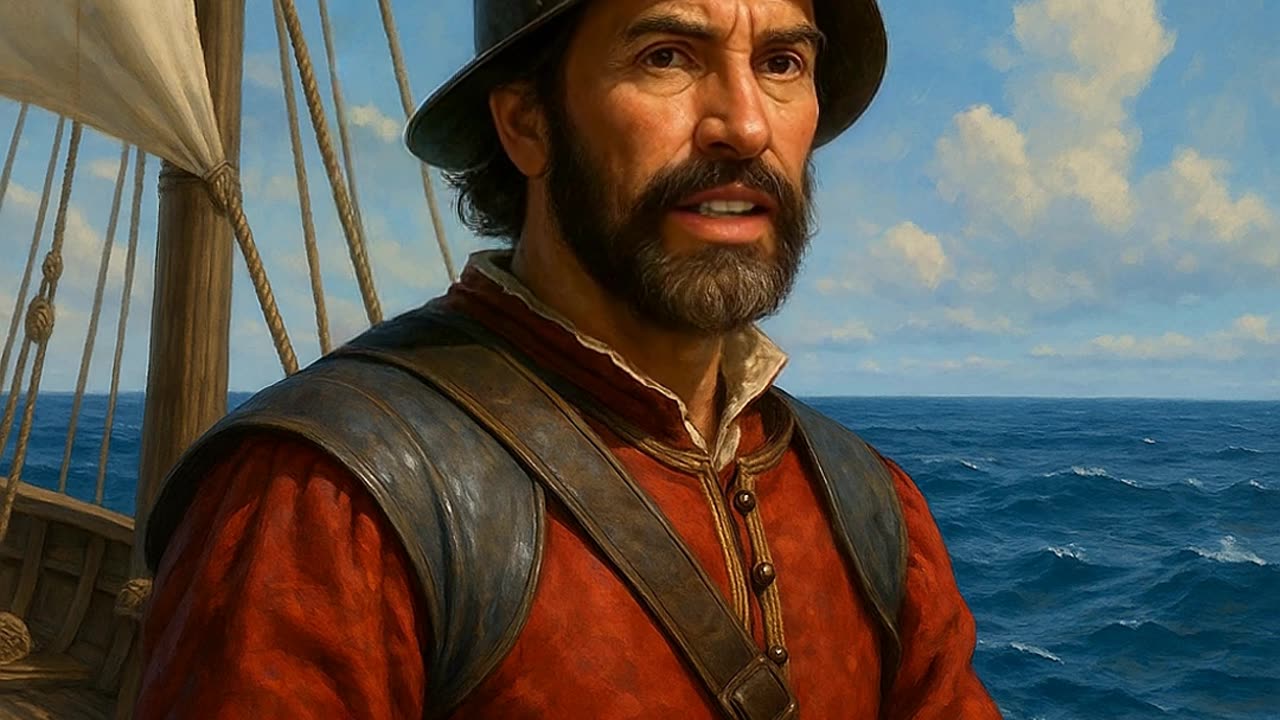 Juan Rodríguez Cabrillo Tells His Story Seeking Adventure as a Sailor and Spanish Conquistador