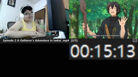 A Gatherer's Adventure in Isekai Episode 1-5 Reaction R#1