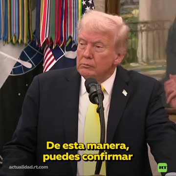 Trump sobre las lanchas bombardeadas en el Caribe