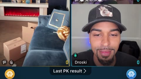 DROSKI K.O.B AND DAREAL SUPABIHH LINED PK BIGO LIVE TEA