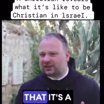 A Christian Reveals How He Is Treated In Israel