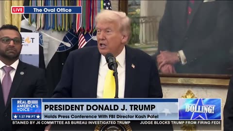 TRUMP ON THE WEAPONIZATION OF THE BIDEN DOJ