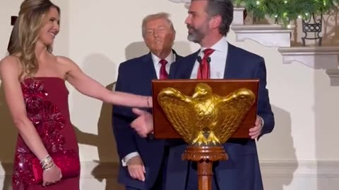 Donald Trump Jr.’s engagement to Bettina Anderson announced at Trump’s White House holiday party