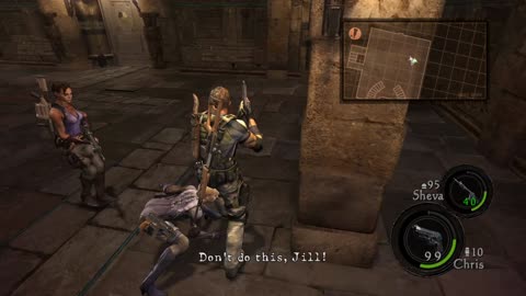 Resident Evil 5 - Chris & Sheva Vs. Wesker & Jill