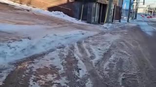 Saint John N.B. This is disgraceful that seniors can’t get around safely!